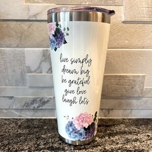 Insulated Floral Tumbler
